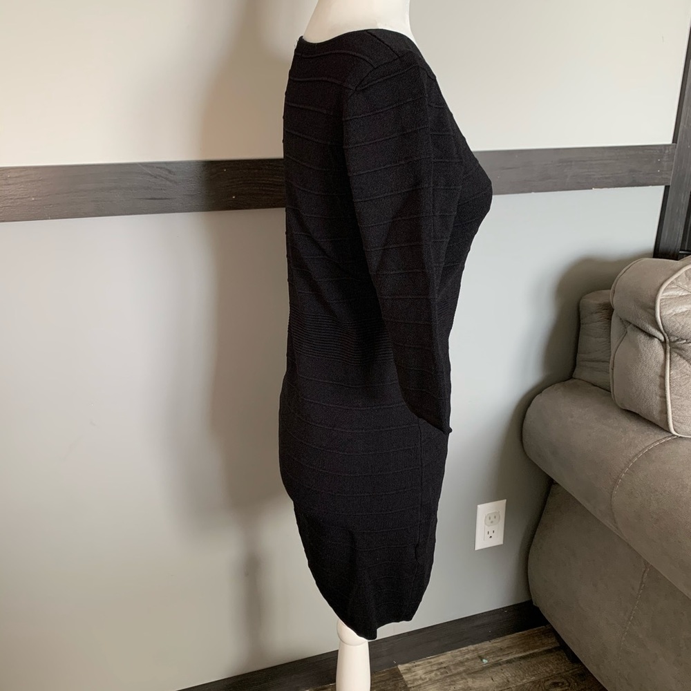 MNG BASICS fitted ribbed 3/4raglan sleeve bodycon - Picture 6 of 15